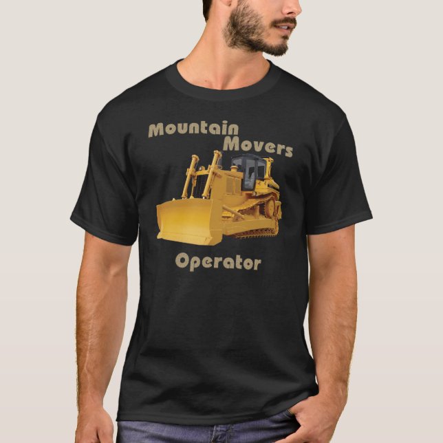 Camiseta Operador Bulldozer (Frente)