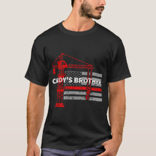 Camiseta Operador Crane American Flag