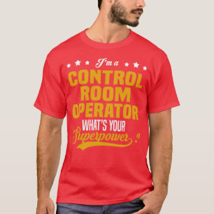 Camiseta Operador da Sala de Controle