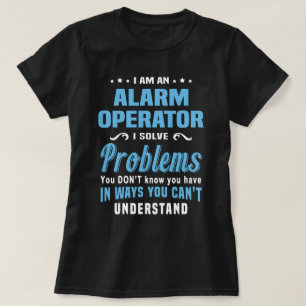 Camiseta Operador de alarme