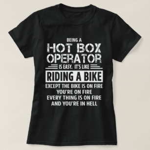 Camiseta Operador de caixa quente
