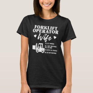 Camiseta Operador de Caminhão de Elevação Certificada Espos