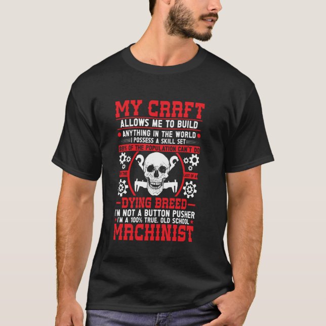 Camiseta Operador de CNC (Frente)