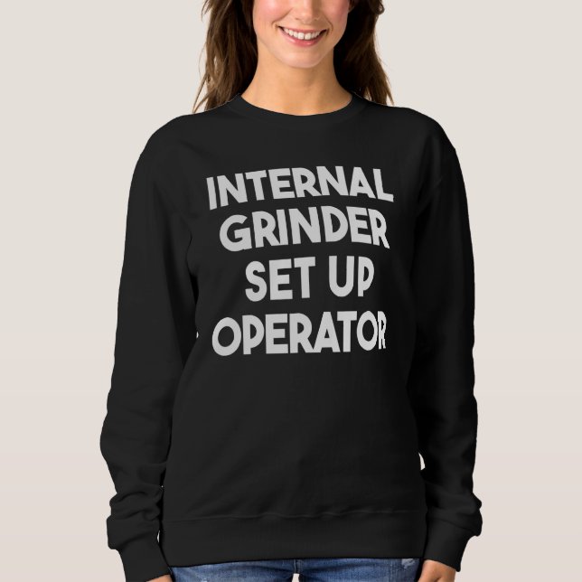 Camiseta Operador de Configuração de Retificadora Interna (Frente)