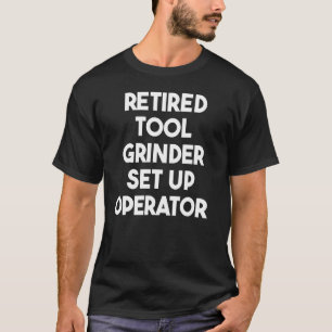 Camiseta Operador de Configuração do Arranque de Ferramenta