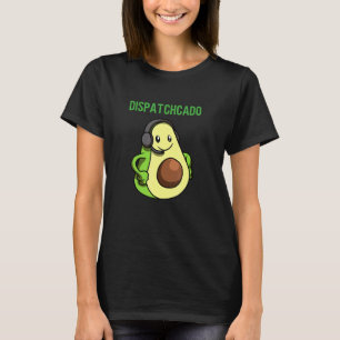Camiseta Operador de despacho 911 Linha Amarela Dourada Fin