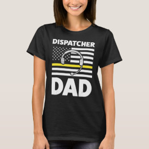 Camiseta Operador de Despacho de Pai do Dispatcher 911