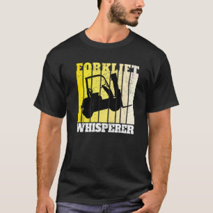 Camiseta Operador de empilhadeira do Disparador do Forkleva