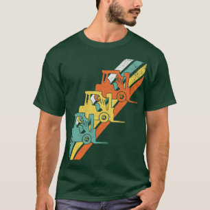 Camiseta Operador de empilhadeira do driver do empilhador d