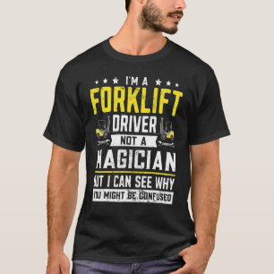Camiseta Operador de Empilhadeira Escriturário de Armazém O