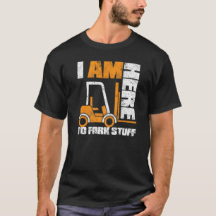 Camiseta Operador de empilhadeira Logística Warehouse Forke