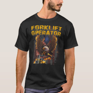 Camiseta Operador de empilhadeira Orgulhosa