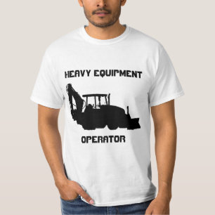 Camiseta Operador de equipamento pesado