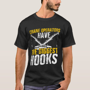 Camiseta Operador de Equipamento Pesado de Pavilhão de Grua