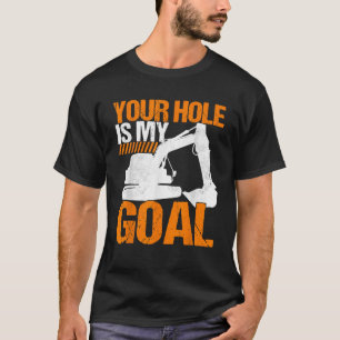 Camiseta Operador de Equipamento Pesado Operador de Escavad