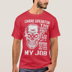 Camiseta Operador de grua