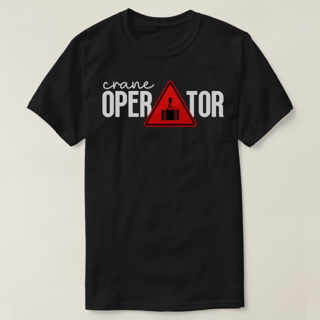 Camiseta Operador de grua 23 (Frente do Design)