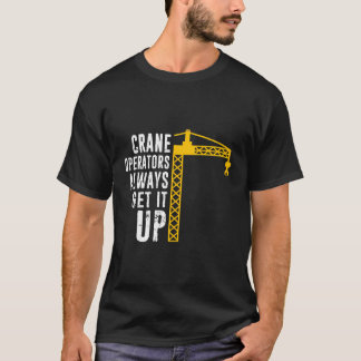 Camiseta Operador de guindaste engraçado - Torre do operado
