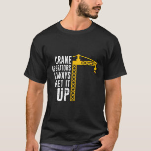 Camiseta Operador de guindaste engraçado - Torre do operado