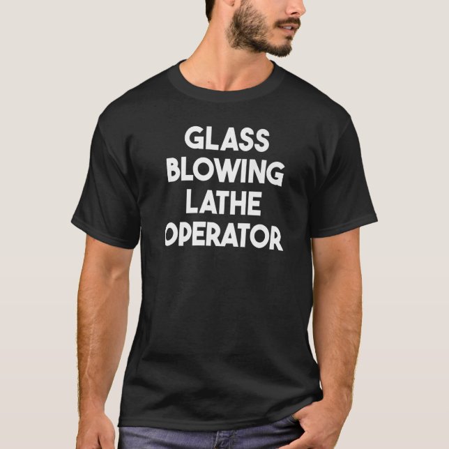 Camiseta Operador de Lâmina de Vidro (Frente)
