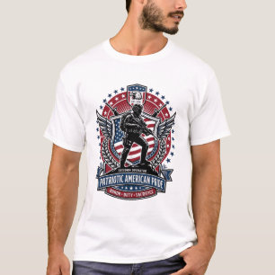 Camiseta Operador de Liberdade Patriótica Silhueta Ins Mili