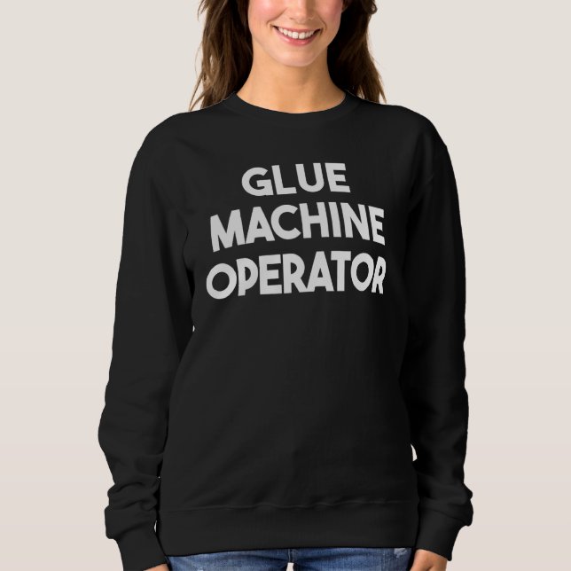 Camiseta Operador de máquina de cola (Frente)