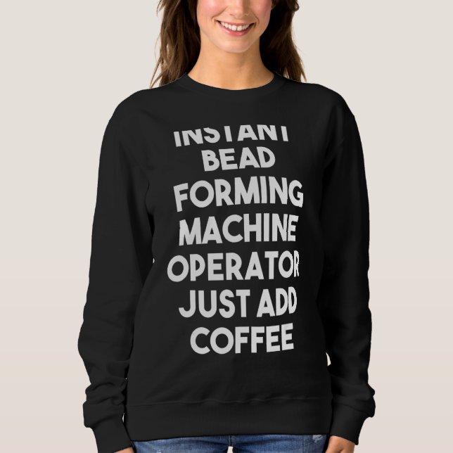Camiseta Operador de Máquina de Formação de Bloco Instantân (Frente)