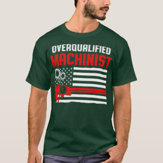 Camiseta Operador de Máquina Superqualificada Machinista
