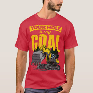 Camiseta Operador de Máquinas Pesadas de Escavador Funny 13