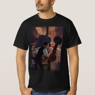 Camiseta Operador de Projeção de Cinema, Negócio Vintage