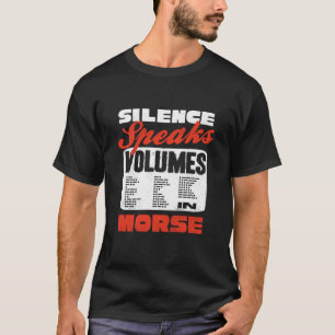 Camiseta Operador de Rádio Amador Código Morse Manga Longa