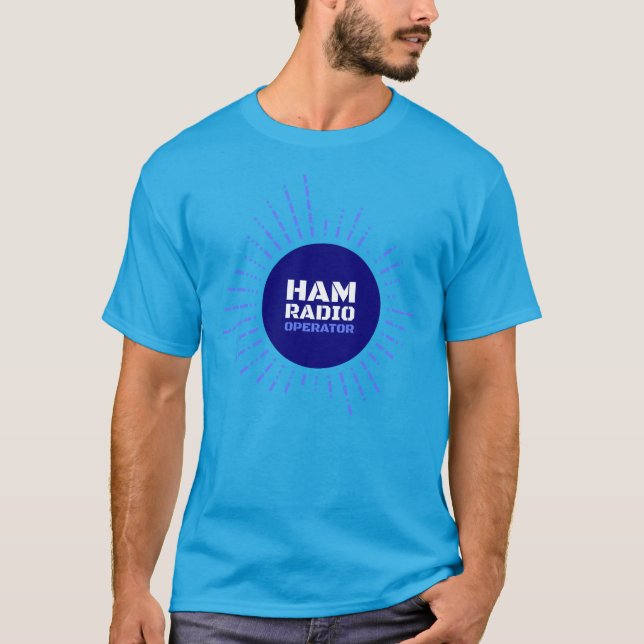 Camiseta Operador de rádio HAM (Frente)