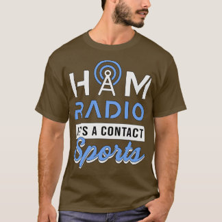 Camiseta Operador de Rádio Ham Antenna Amateur