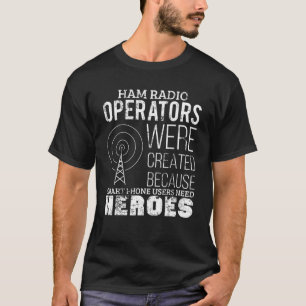 Camiseta Operador de Rádio Ham Funny Radio Amateur Pai Pad