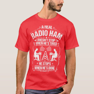 Camiseta Operador de Rádio Ham Operador de Rádio Amador (4)