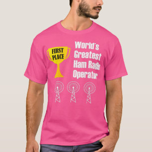 Camiseta Operador de Rádio Ham Rádio Amador Engraçado Maior