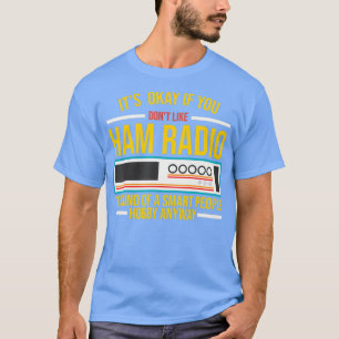 Camiseta Operador de Rádio Ham Rádio Amador Funny Smart