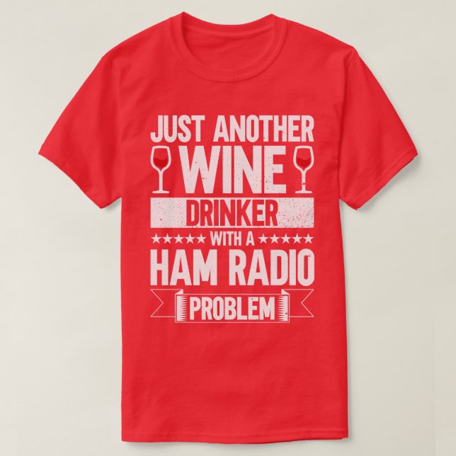 Camiseta Operador De Rádio Ham Rádio Amateur Radio Licensed (Frente do Design)