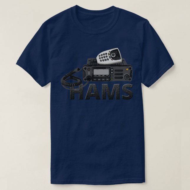 Camiseta Operador de Rádio Hams Amateur (Frente do Design)
