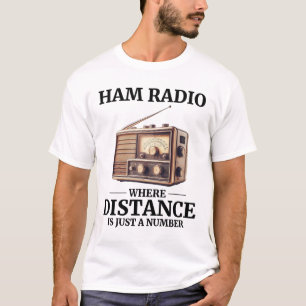Camiseta Operador de Rádio Vintage Ham