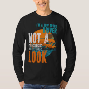 Camiseta Operador de Reboque Eu Sou Um Motorista de Caminhã