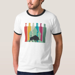 Camiseta Operador do mercado Bull   Design simples