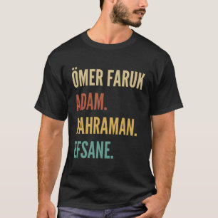 Camiseta Operador do Nome Turco