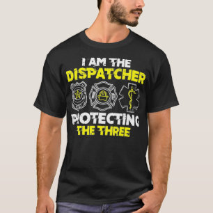 Camiseta Operador EMS 911 da Polícia de Proteção contra Fog