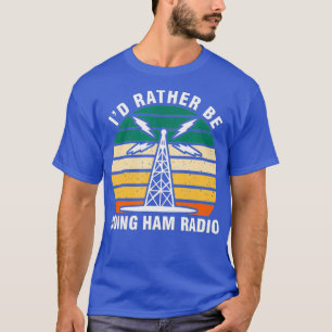 Camiseta Operador Rádio Amatador De Vintage