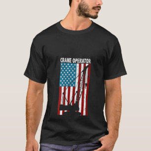 Camiseta Operadora de Guindaste Feminina Gancho de Elevação