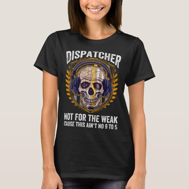 Camiseta Operadores de Emergência 911 Despachantes de Emerg (Frente)