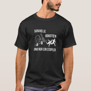 Camiseta Operadores de Empregado de Depósito