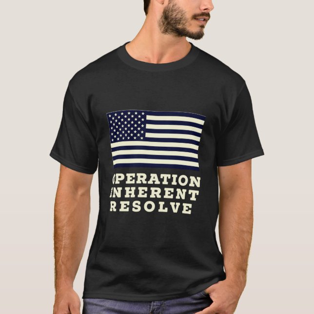 Camiseta Operation Inherent Resolve Inherent Resolve (Frente)