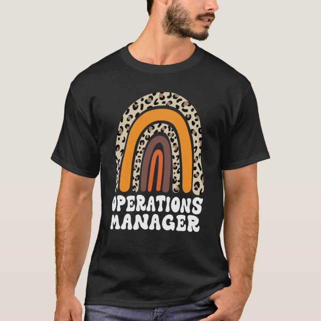 Camiseta Operations Manager Operations Manager Worker Jobs (Frente)